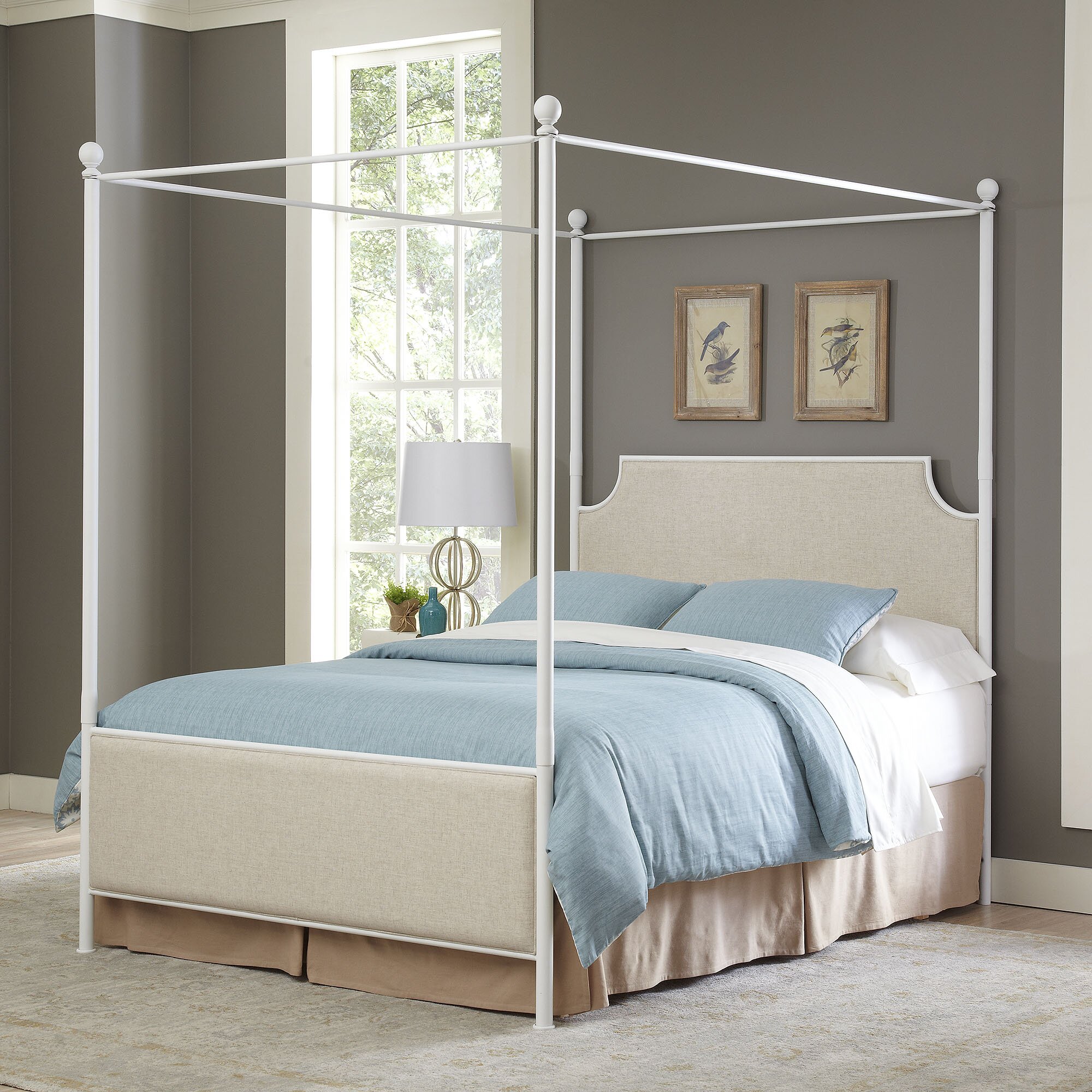 Birch Lane™ Williston Canopy Bed & Reviews | Wayfair